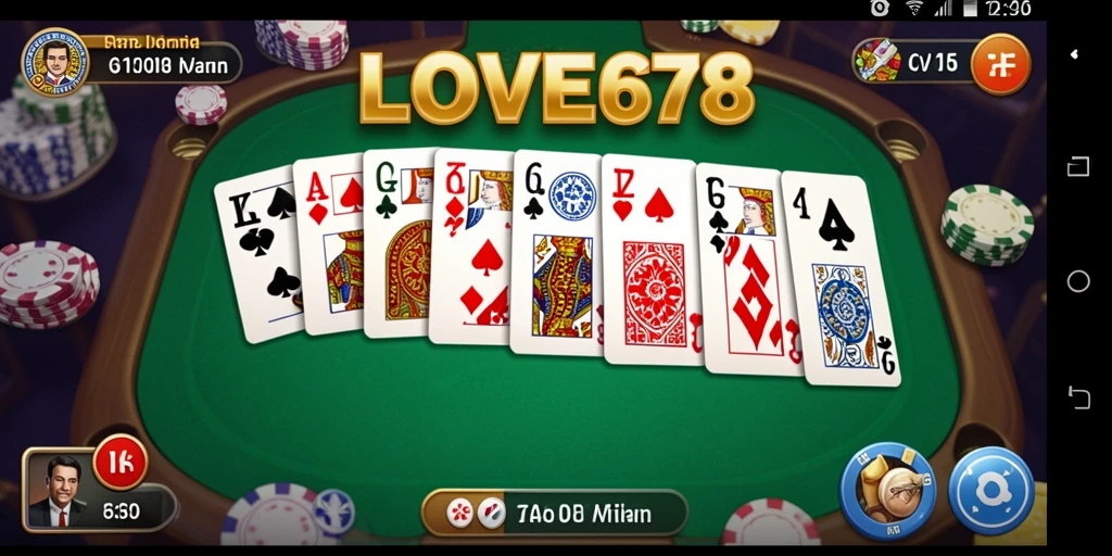 Screenshot gameplay LOVE678 menampilkan keseruan permainan Domino.