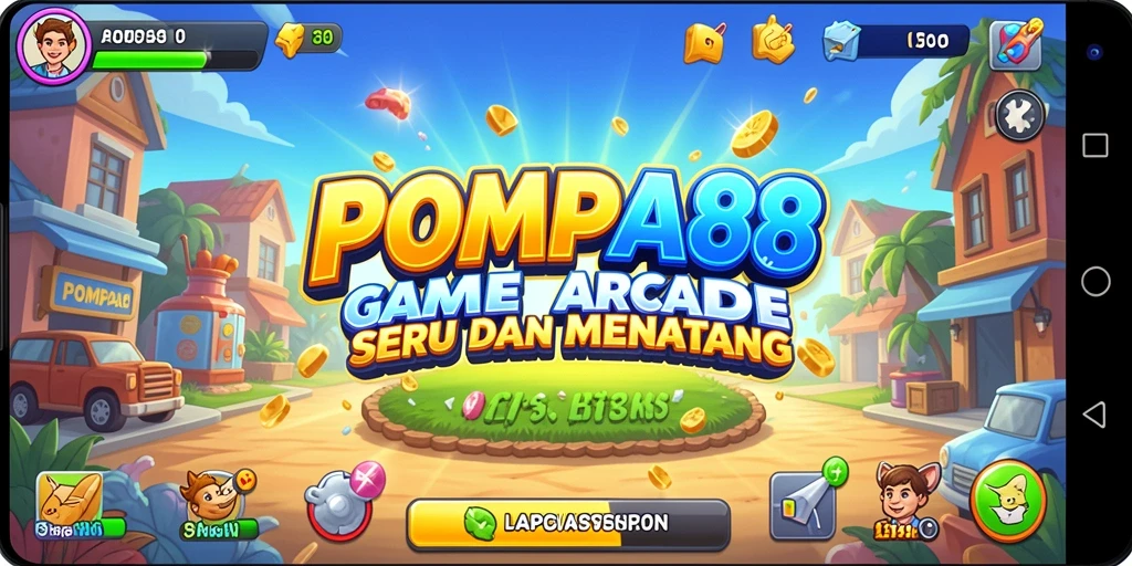 Gameplay POMPA88 yang seru dengan tantangan Arcade.