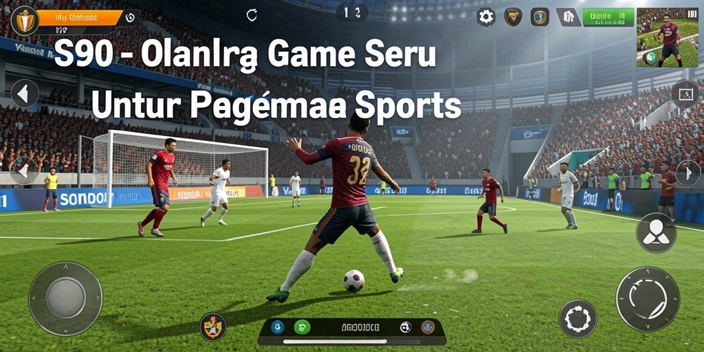 Gameplay S80 menunjukkan aksi olahraga yang mendebarkan.
