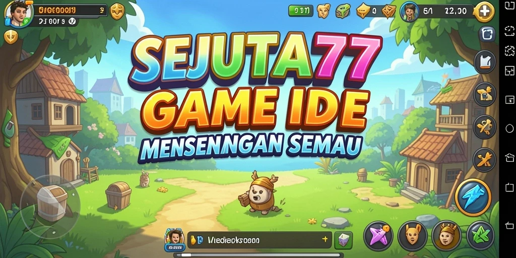 Tampilan gameplay SEJUTA77 yang menawan dan adiktif.