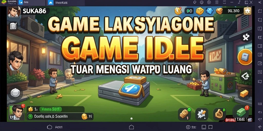 Tampilan gameplay yang menarik dari SUKA86 dengan elemen Idle.
