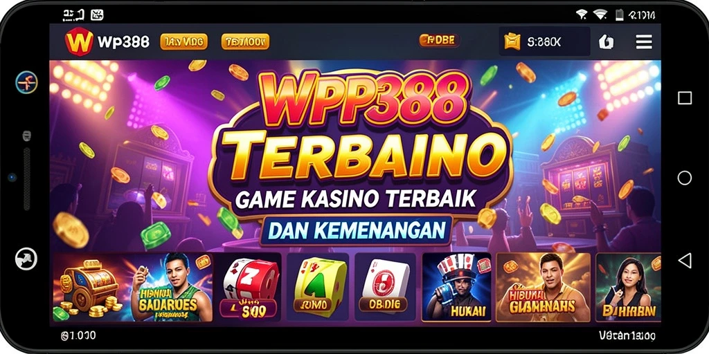 Tampilan gameplay WP888 yang mengasyikkan dengan berbagai permainan Kasino.